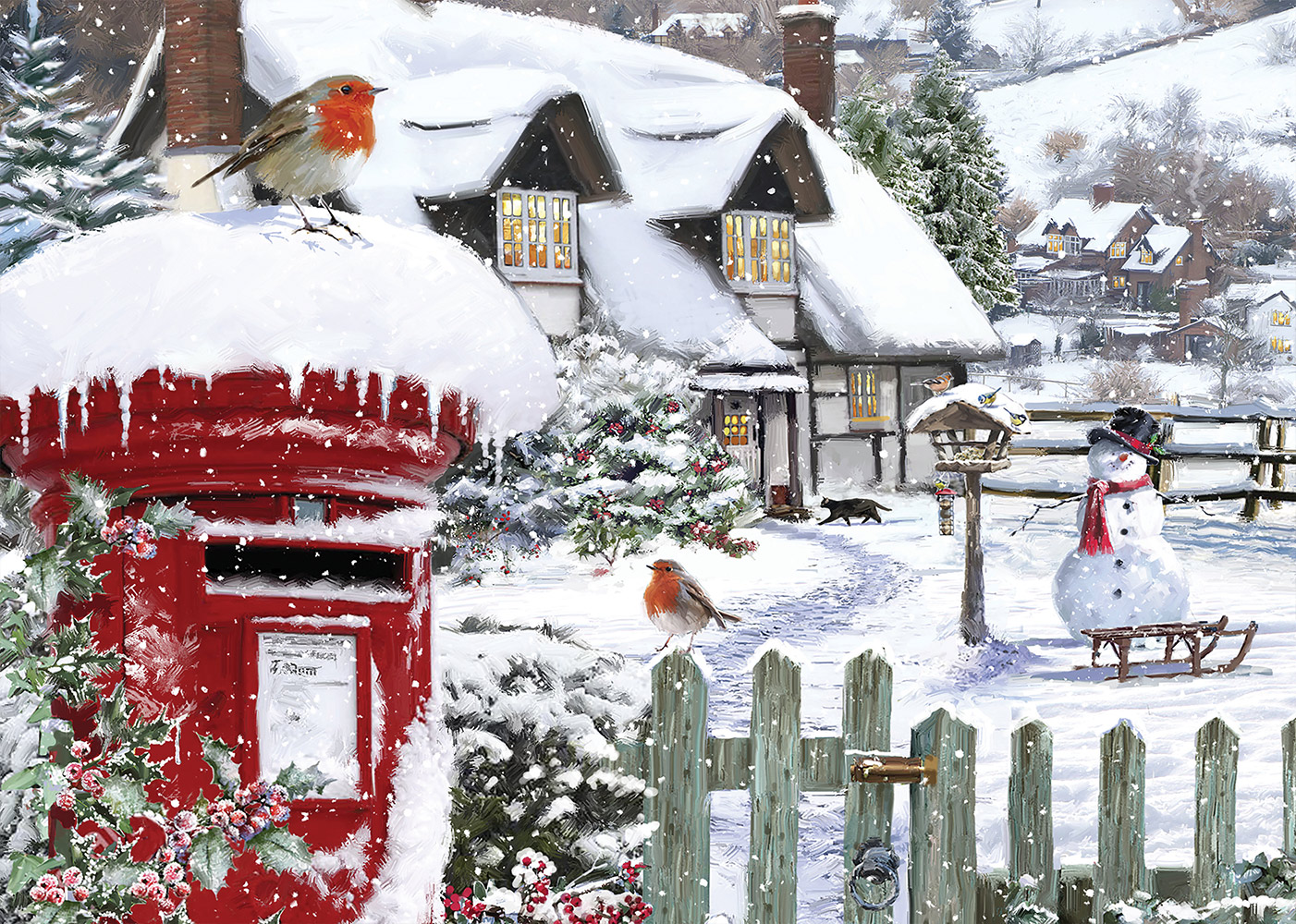 Alipson Puzzle Rotkehlchen mit Schnee 500 Teile Puzzle Alipson-Puzzle-50054 Alipson Puzzle Rotkehlchen mit Schnee 500 Teile Puzzle Alipson-Puzzle-50054 von Alipson Puzzle