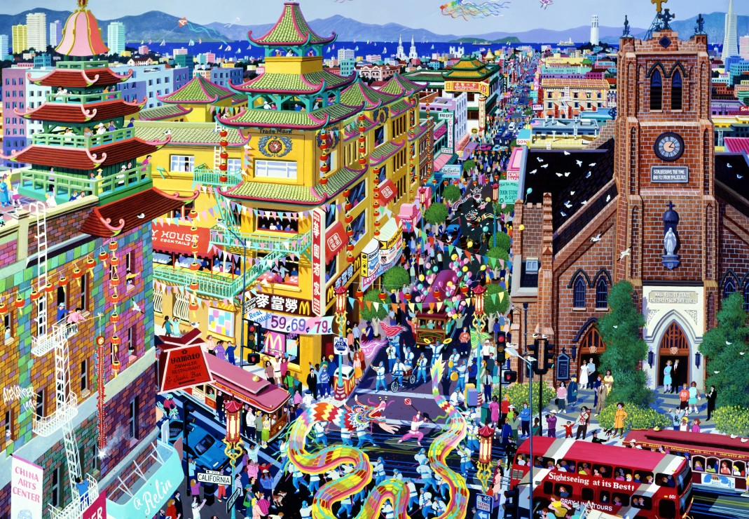 Alipson Puzzle San Francisco - China Town 1000 Teile Puzzle Alipson-Puzzle-F-50151 Alipson Puzzle San Francisco - China Town 1000 Teile Puzzle Alipson-Puzzle-F-50151 von Alipson Puzzle
