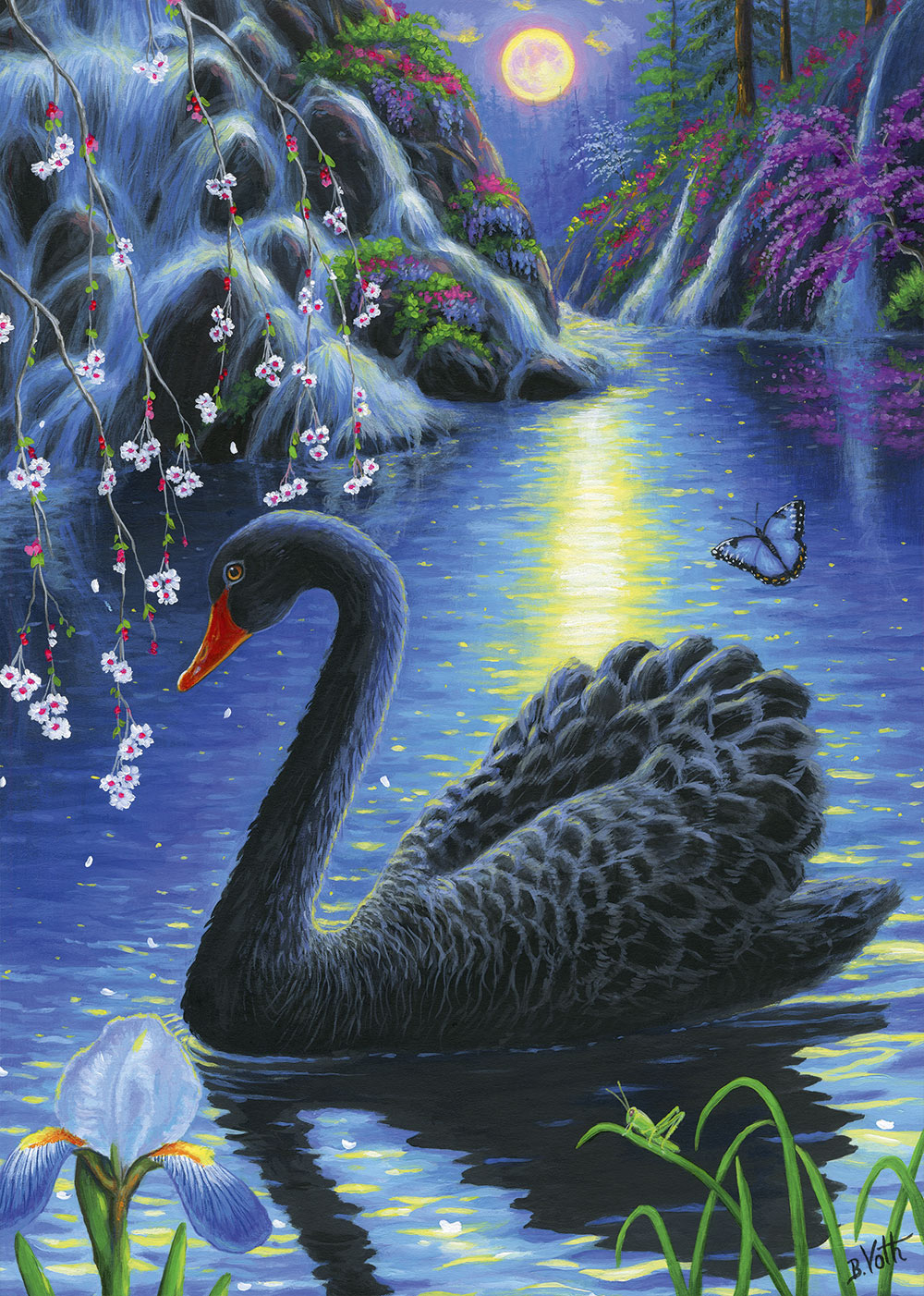 Alipson Puzzle Spring Moonlight 1000 Teile Puzzle Alipson-Puzzle-50029 von Alipson Puzzle