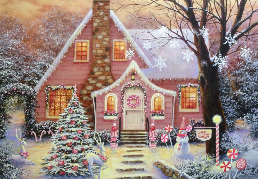 Alipson Puzzle Sugar Plum Cottage 1000 Teile Puzzle Alipson-Puzzle-F-50136 Alipson Puzzle Sugar Plum Cottage 1000 Teile Puzzle Alipson-Puzzle-F-50136 von Alipson Puzzle