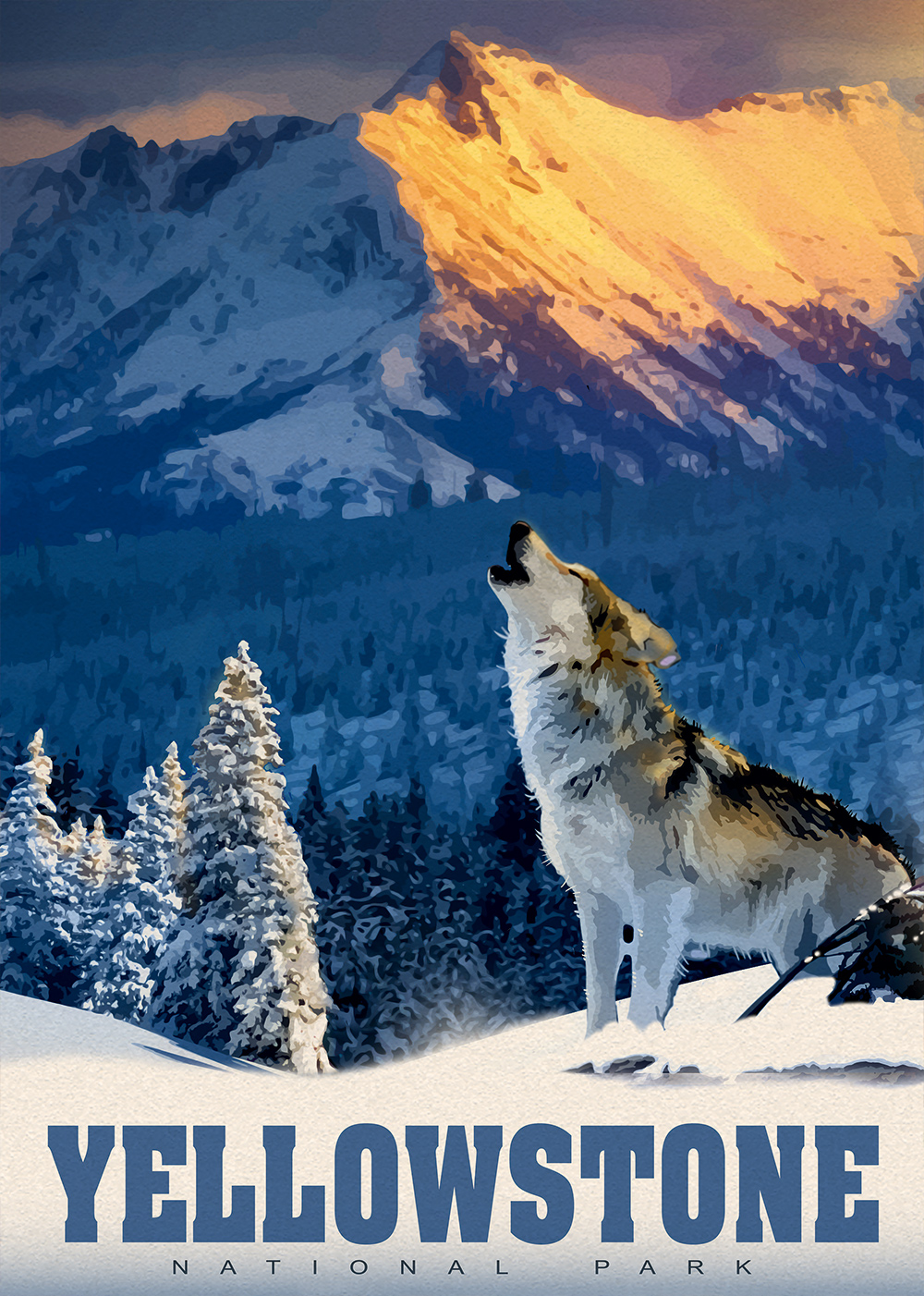 Alipson Puzzle Yellowstone-Wolf 500 Teile Puzzle Alipson-Puzzle-50008 Alipson Puzzle Yellowstone-Wolf 500 Teile Puzzle Alipson-Puzzle-50008 von Alipson Puzzle