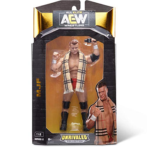 AEW 16,5 cm große unübertroffene Sammelfigur – MJF von All Elite Wrestling