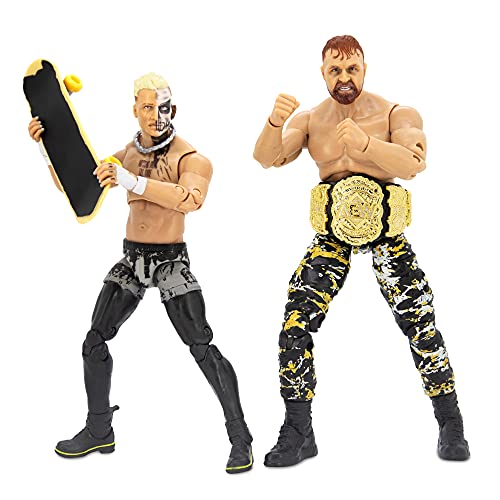 AEW AEW0145 Unrivaled Collection Rivals Pack-Darby Allin und Jon Moxley Actionfiguren, Plus Zubehör, Multi AEW AEW0145 Unrivaled Collection Rivals Pack-Darby Allin und Jon Moxley Actionfiguren, Plus Zubehör, Multi von All Elite Wrestling