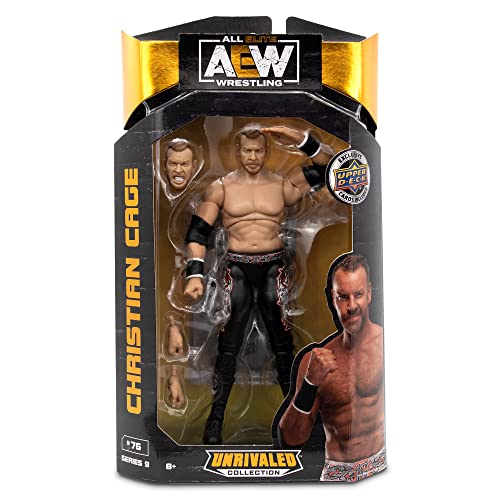 AEW Unmatched Unrivaled Luminaries Collection Wrestling Action Figure (Choose Wrestler) (Christian Cage) von All Elite Wrestling