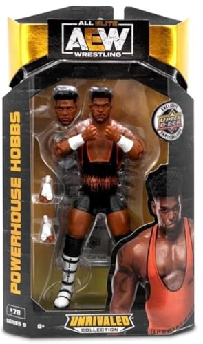 AEW Unmatched Unrivaled Luminaries Collection Wrestling Action Figure (Choose Wrestler) (Powerhouse Hobbs) von All Elite Wrestling