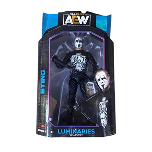 AEW Unmatched Unrivaled Luminaries Collection Wrestling Action Figure (Choose Wrestler) (Sting (Exclusive)) von All Elite Wrestling