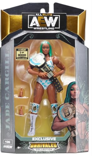 All Elite Wrestling AEW Jade Cargill Shop AEW Exclusive Series #06 Jazwares Unrivaled Collection Actionfigur Spielzeug von All Elite Wrestling