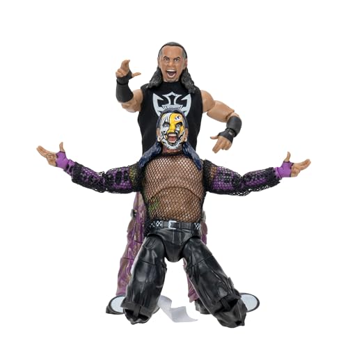 Alle Elite-Wrestling AEW Unrivaled Die Hardys, 2er-Pack – Zwei 15,2 cm Figuren mit weichem Einstiegshemd-Zubehör (exklusiv bei Amazon) von All Elite Wrestling