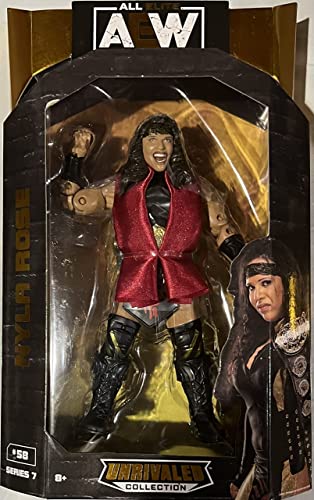 Nyla Rose - AEW Unrivaled 7 Jazwares Spielzeug Ringen Actionfigur von All Elite Wrestling
