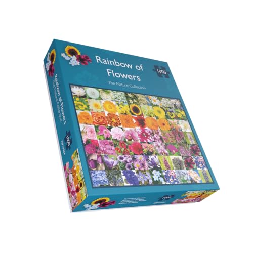 1000 Teile Blumenpuzzle - Bunte Blumencollage mit Lilien, Iris & Sonnenblumen - Blühendes schönes Puzzle für Erwachsene & Teenager 1000 Teile Blumenpuzzle - Bunte Blumencollage mit Lilien, Iris & Sonnenblumen - Blühendes schönes Puzzle für Erwachsene & Teenager von All Jigsaw Puzzles