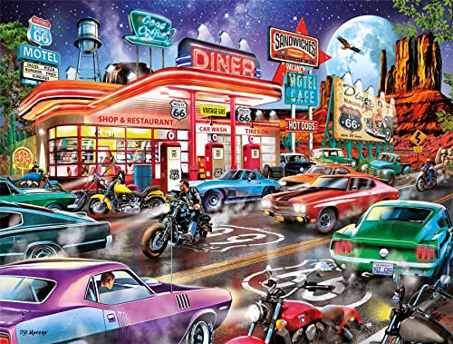 All American Diner, 1000 Teile Puzzle von All Jigsaw Puzzles