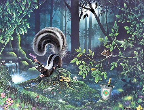 1000 Teile Puzzle für Erwachsene Drunk as a Skunk von Mike Jupp von All Jigsaw Puzzles
