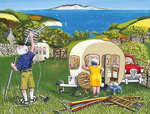 All Jigsaw Puzzles AJP13016 Things First-The Camping Collection-TRAI Hiscock Puzzle 1000 Teile von All Jigsaw Puzzles