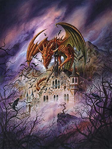 Gothic Fantasy Puzzle für Erwachsene – Snagov – mystisches 1000 Teile Puzzle – magisches Kunstwerk Puzzle – hergestellt in Großbritannien von All Jigsaw Puzzles