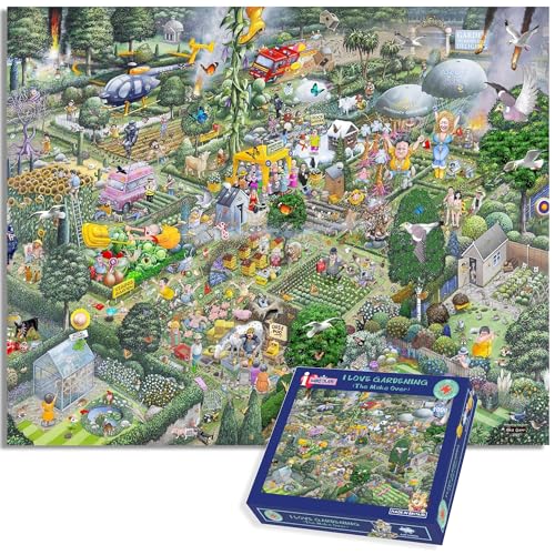 Mike Jupp I Love Gardening 1000-teiliges Puzzle von All Jigsaw Puzzles