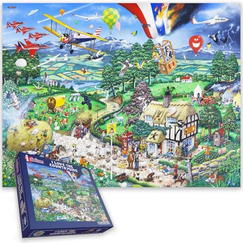 Mike Jupp I Love the Country 1000 Teile Puzzle von All Jigsaw Puzzles