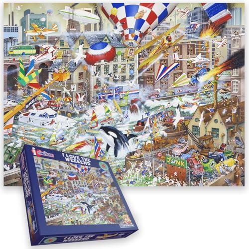 Mike Jupp I Love the Weekend Puzzle, 1000 Teile von All Jigsaw Puzzles