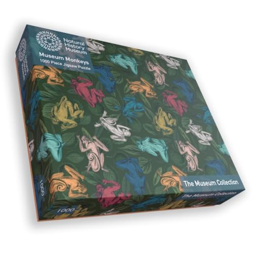 Natural History Museum 1000 Teile Puzzle Museum Darwin Monkeys von All Jigsaw Puzzles