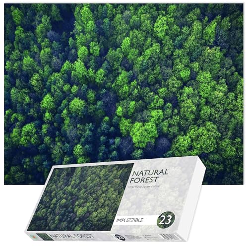 Schwierige 1000-teilige Puzzles für Erwachsene - Impuzzibles Natürlicher Wald - 66cm x 50cm - Herausfordernde Puzzles, Tolles Geschenk für alle Altersgruppen Schwierige 1000-teilige Puzzles für Erwachsene - Impuzzibles Natürlicher Wald - 66cm x 50cm - Herausfordernde Puzzles, Tolles Geschenk für alle Altersgruppen von All Jigsaw Puzzles