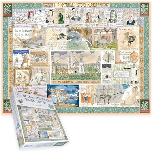 Tim Bulmer - Naturkundemuseum 1000 Teile Puzzle von All Jigsaw Puzzles