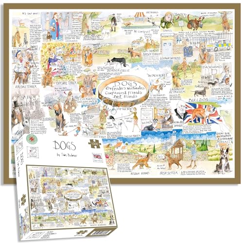 Tim Bulmer's Dogs Jigsaw 1000 Piece Puzzle von All Jigsaw Puzzles
