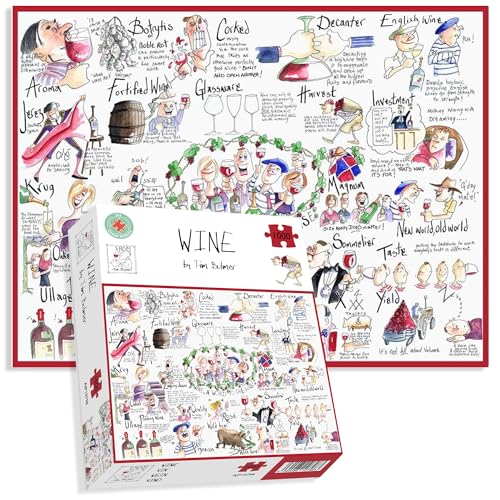 Wein, Tim Bulmer Puzzle, 1000 Teile von All Jigsaw Puzzles