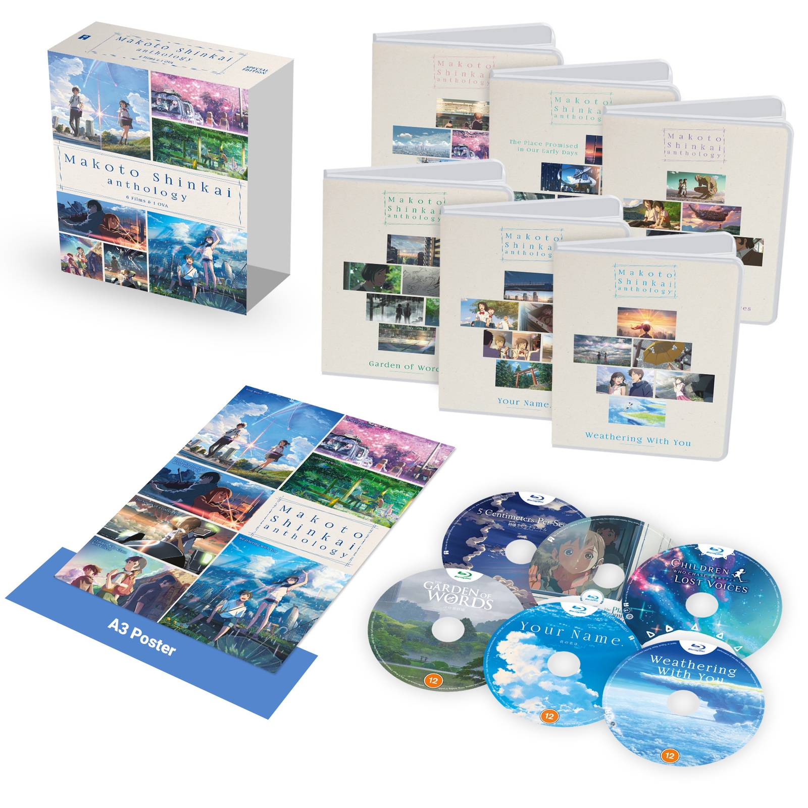 Makoto Shinkai Anthology (Limited Edition) [Blu-Ray] von All The Anime