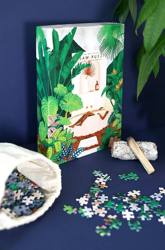 All the ways to say Exotic Bathtub 1000 Teile Puzzle ATWTS-PZ21 von All the ways to say