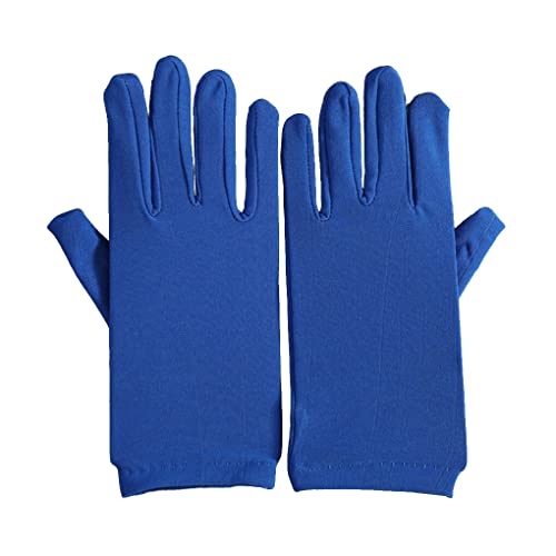 Allayu Spandex Handschuhe Damen Hand Trägt Thermisch Kurz Multicolor Multifunktional Cosplay Kleidung Seide Enge Damen Dünn, Blau Allayu Spandex Handschuhe Damen Hand Trägt Thermisch Kurz Multicolor Multifunktional Cosplay Kleidung Seide Enge Damen Dünn, Blau von Allayu