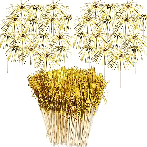Allazone Cocktail Picks Feuerwerk Party Picks Feuerwerk Kuchen Topper, Sandwich Cocktail Picks, Zahnstocher für Kuchen Dekoration, Party Supplies, Weihnachtsdekoration (100) Allazone Cocktail Picks Feuerwerk Party Picks Feuerwerk Kuchen Topper, Sandwich Cocktail Picks, Zahnstocher für Kuchen Dekoration, Party Supplies, Weihnachtsdekoration (100) von Allazone