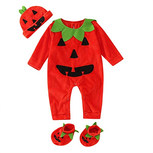 Allbestop Halloween-Kostüm Kinder, Halloween Kostüme Cosplay Halloween Kürbiskostüm Lustige Kürbis Cosplay Party Kleidung Kostüm Onesie Strampler Bodysuit Kleidungsset Costume Allbestop Halloween-Kostüm Kinder, Halloween Kostüme Cosplay Halloween Kürbiskostüm Lustige Kürbis Cosplay Party Kleidung Kostüm Onesie Strampler Bodysuit Kleidungsset Costume von Allbestop