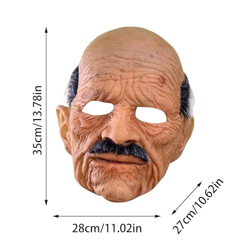 Allbestop Halloween Mask Ghost Festival Horror Maske Halloween Masken Kinder Gruselig Skull Mask Scary Horror Cosplay Costume Helloween Kostüme Für Frauen Masken Ab 18 von Allbestop