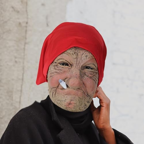 Allbestop Halloween Maske Erwachsene Gruselige Halloween Smokey Oma Realistische Maske Gruselige Masken Von Für Kostümparty Cosplay Rollenspiel Party Requisiten Horror Masks Horror Cosplay Costume Allbestop Halloween Maske Erwachsene Gruselige Halloween Smokey Oma Realistische Maske Gruselige Masken Von Für Kostümparty Cosplay Rollenspiel Party Requisiten Horror Masks Horror Cosplay Costume von Allbestop