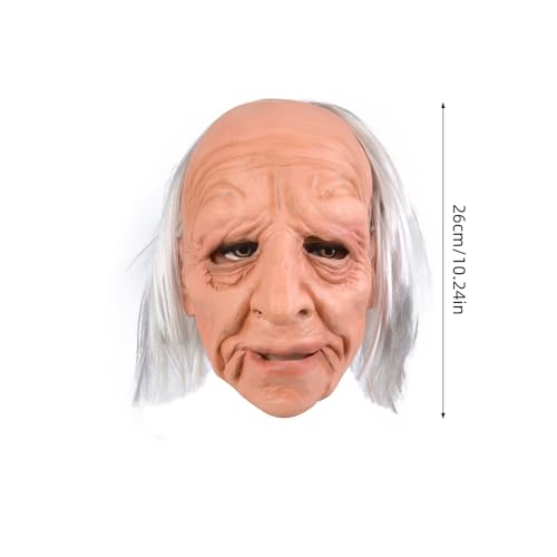 Allbestop Halloween Maske Grusel Alter Mann Terror Maske Halloween Masken Ab 18 Horrormaske Für Kostüme Und Karneval Totenkopf Party Props Gruselige Maskegruselige Für Karneval Allbestop Halloween Maske Grusel Alter Mann Terror Maske Halloween Masken Ab 18 Horrormaske Für Kostüme Und Karneval Totenkopf Party Props Gruselige Maskegruselige Für Karneval von Allbestop