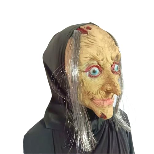 Allbestop Halloween Maske Horror Ab 18 Gruselige Halloween Smokey Oma Realistische Maske Gruselige Halloweenmasken Kostüm Rollenspiel Party Requisiten Maskegruselige Horror Kopf Bedeckung Allbestop Halloween Maske Horror Ab 18 Gruselige Halloween Smokey Oma Realistische Maske Gruselige Halloweenmasken Kostüm Rollenspiel Party Requisiten Maskegruselige Horror Kopf Bedeckung von Allbestop