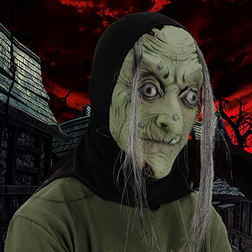 Allbestop Halloween Maske Horror Damen Horror Realistische Hexen Maske Gruselmasken Party Kostüm Halloween Maskerade Karneval Kostüm Requisiten Decoration Skull Mask Skeleton Mask Oma Und Opa Allbestop Halloween Maske Horror Damen Horror Realistische Hexen Maske Gruselmasken Party Kostüm Halloween Maskerade Karneval Kostüm Requisiten Decoration Skull Mask Skeleton Mask Oma Und Opa von Allbestop