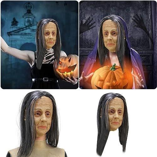 Allbestop Halloween Maske Smile Gruselige Halloween Smokey Oma Realistische Maske Horror Masken Helloween Kostüme Für Frauen Horror Maskerade Karneval Kostüm Requisiten Masks Oma Und Opa Allbestop Halloween Maske Smile Gruselige Halloween Smokey Oma Realistische Maske Horror Masken Helloween Kostüme Für Frauen Horror Maskerade Karneval Kostüm Requisiten Masks Oma Und Opa von Allbestop