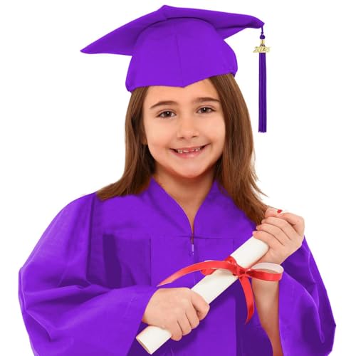 Allbestop Kinder Abschluss Talar Doktorhut Abschluss Talar Mit Hut Graduation Cap Cap Doktorhut Quaste Und Umhang Abschlussrobe Mütze Cosplay Halloween Karneval Party Allbestop Kinder Abschluss Talar Doktorhut Abschluss Talar Mit Hut Graduation Cap Cap Doktorhut Quaste Und Umhang Abschlussrobe Mütze Cosplay Halloween Karneval Party von Allbestop