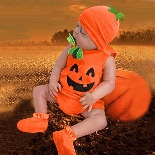 Allbestop Kinderkostüm Halloween, Kostüm Halloween Mädchen Baby Jungen Mädchen Outfits Kürbis Kostü Faschingskostüme Kürbis Kostüm Kleinkind Kinder Meine Ersten Outfits von Allbestop