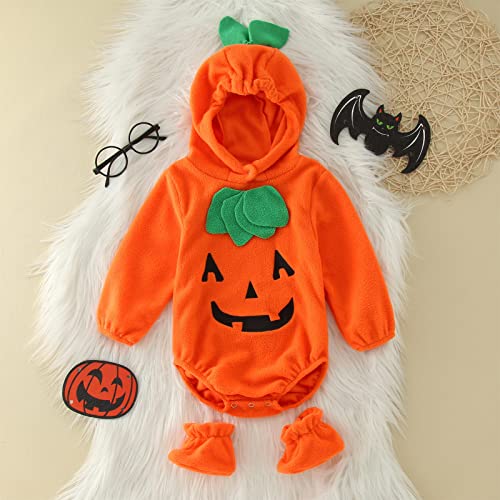 Allbestop Neugeborene Baby Mädchen Halloween, Halloween Kostüm Junge Mein Erster Kürbis Jungen Mädchen Kürbis Strampler Romper Outifts Kleidungsset Meine Ersten Outfits Allbestop Neugeborene Baby Mädchen Halloween, Halloween Kostüm Junge Mein Erster Kürbis Jungen Mädchen Kürbis Strampler Romper Outifts Kleidungsset Meine Ersten Outfits von Allbestop