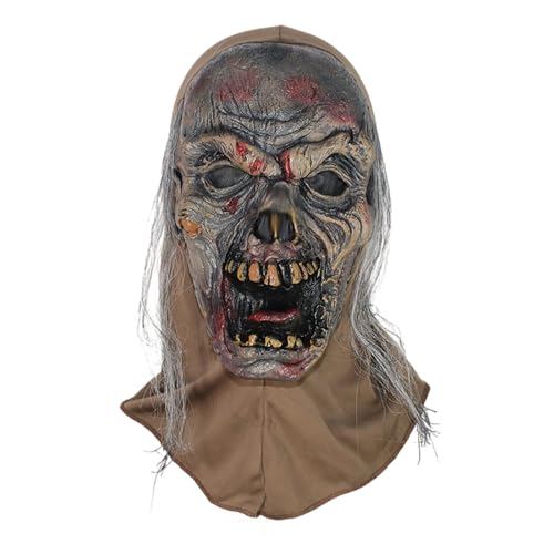 Allbestop Skull Mask Halloween Skull Masks, Halloween Maske Horror Ab 18 Grusel Maske Erwachsene Horror Cosplay Costume Halloween-Maskerade-Maske Horrormaske Für Kostüme, Und Karneval, Totenkopf von Allbestop