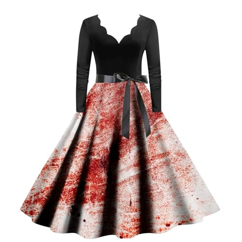 Allbestop Zombie Braut Kostüm Set Mittelalter Kleidung Halloween Familienkostüm Halloween Schwarze Lange Kleid Zombie Kostüm Braut Outfit Weihnachts-Kleider Partykleider Horror Costumes Allbestop Zombie Braut Kostüm Set Mittelalter Kleidung Halloween Familienkostüm Halloween Schwarze Lange Kleid Zombie Kostüm Braut Outfit Weihnachts-Kleider Partykleider Horror Costumes von Allbestop