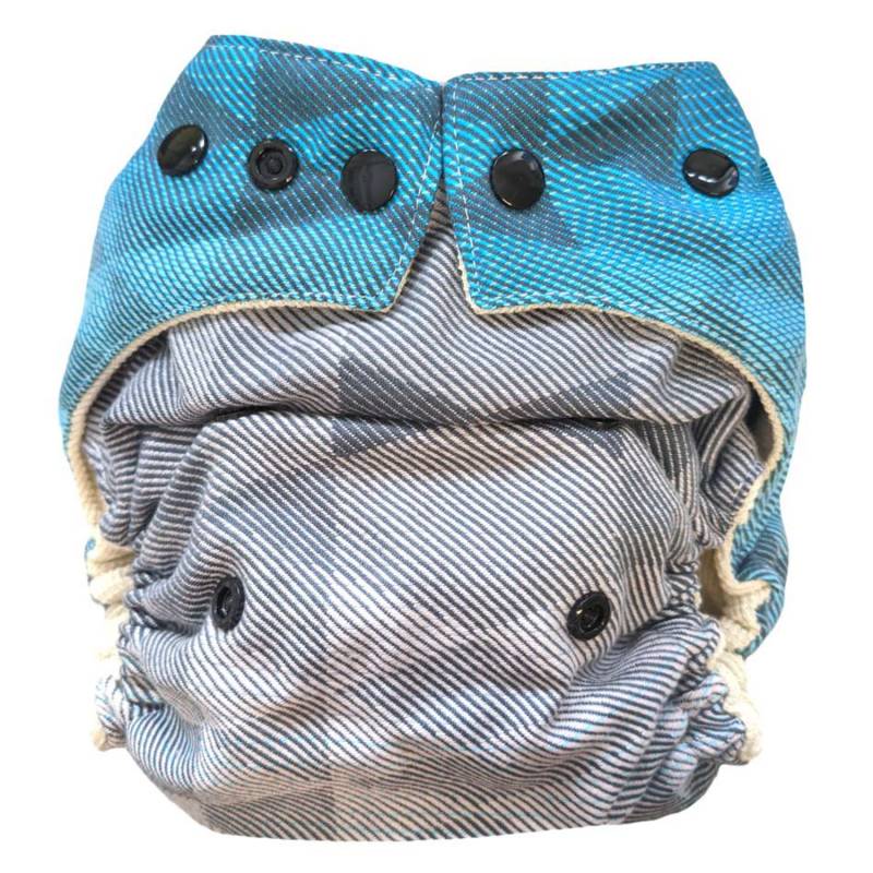 Allerlei Windeln Wollüberhose - Navy Illusion Größe 2 (8-15kg) von Allerlei Windeln