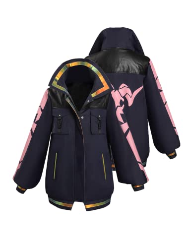 Alleyon Edgerunners Cosplay Rebecca Jacke Outfit Damen Anime Kostüm für Halloween Party Alleyon Edgerunners Cosplay Rebecca Jacke Outfit Damen Anime Kostüm für Halloween Party von Alleyon