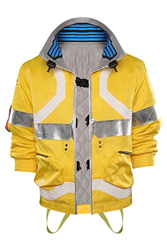 Alleyon David Martinez Jacke Cosplay Anime Outfit Cyberpsychose Kostüm für Erwachsene, David-2, Large von Alleyon