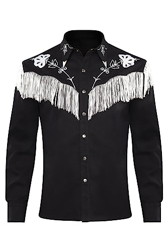 Alleyon Cowboy Kostüm Hemd Puppe Cosplay Cowboy Outfit Barbi Jacke für Erwachsene von Alleyon