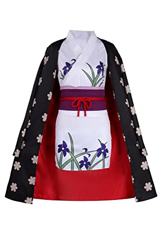 Alleyon Nico Robin Cosplay Anime Kostüm Outfit Robin Kimono Ghost Island Anzug für Halloween von Alleyon