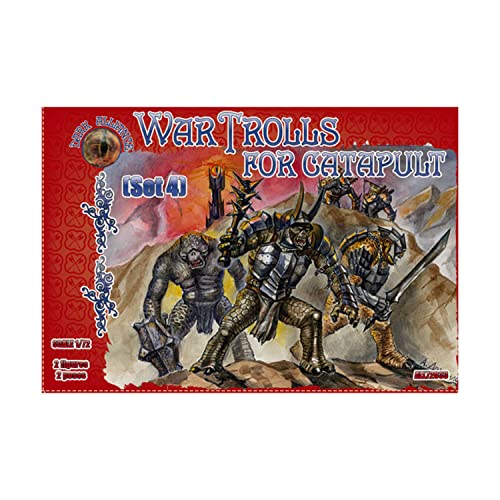 Alliance ALL72033 Figuren War Trolls for Catapult, 4 Stück, Weiß, Large Alliance ALL72033 Figuren War Trolls for Catapult, 4 Stück, Weiß, Large von Alliance