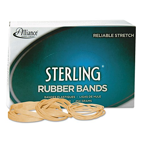 Sterling Ergonomically Correct Rubber Bands, #32, 3 x 1/8, 950 Bands/1lb Box Sterling Ergonomically Correct Rubber Bands, #32, 3 x 1/8, 950 Bands/1lb Box von Alliance