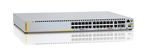 Allied Telesis AT-x310-26FP-50 | 24-Port 10/100BASE-T PoE+, 2 Combo Ports (100/1000X SFP or 10/100/1000T), 2 Stacking Ports, Single Fixed PSU von Allied Telesis